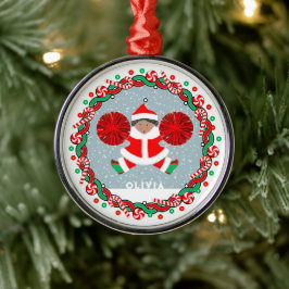 Cheerleader Holiday Gift Keramisch Ornament