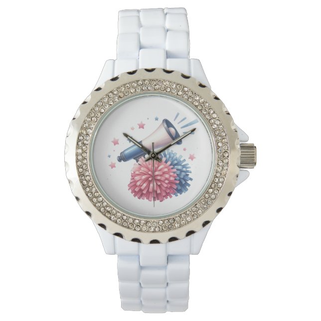 Cheerleader Horloge (Voorkant)