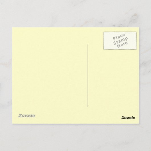 Cheerleader in Blue Briefkaart (Achterkant)