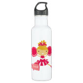 Cheerleader in Rood Waterfles (Voorkant)