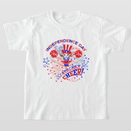 Cheerleader, Independence Day, 4 juli, Cheer T-shirt
