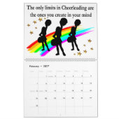 CHEERLEADER INSPIREREND QUOTES KALENDER (Feb 2027)