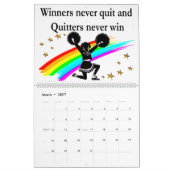 CHEERLEADER INSPIREREND QUOTES KALENDER (Mar 2027)