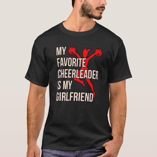 Cheerleader is mijn Vriendin Cheerleading Squad GR T-shirt (Voorkant)