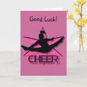 Cheerleader Kaart (Gele Bloem)
