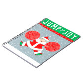 Cheerleader Kerstvakantie Notitieboek (Linkerzijde)