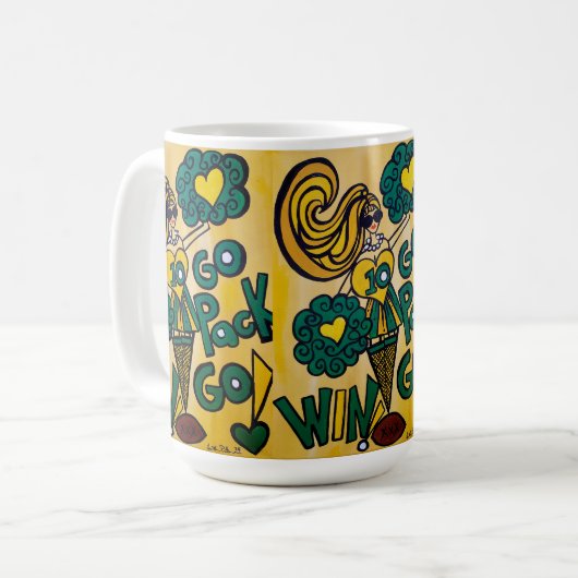 Cheerleader Koffiemok (Voorkant links)