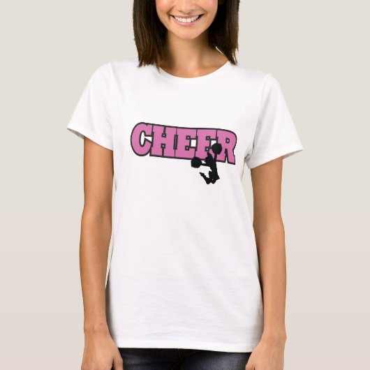 cheerleader korte mouwen t-shirt (Voorkant)