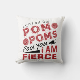 Cheerleader laat de Pom Poms je niet opzwellen Kussen