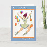 Cheerleader Made Team feliciteert Kaart