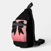 Cheerleader Make-up Pouch Sling Bag (Rechterhoek)