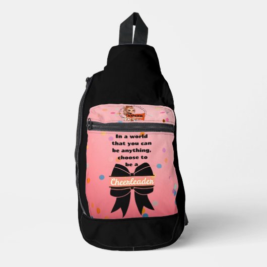 Cheerleader Make-up Pouch Sling Bag (Voorkant)