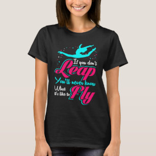 Cheerleader Meisje houdt van Tumbling Cheerleading T-shirt