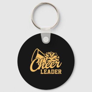 Cheerleader Meisje Vrouwen Cheerleader Cheerleadin Sleutelhanger
