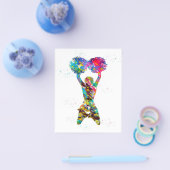 Cheerleader met pompons | Cheerleading Cute Desi Flyer (Enkel)