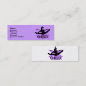 Cheerleader Mini Visitekaartje (Voorkant / Achterkant)