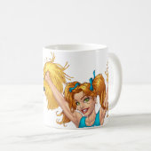 Cheerleader  Mok door Al Rio (Voorkant rechts)