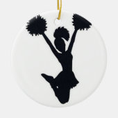 CHEERLEADER-ORNAMENT KERAMISCH ORNAMENT (Voorkant)
