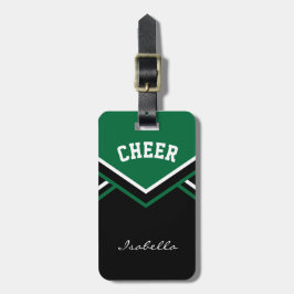 Cheerleader Outfit in Dark Green Bagagelabel