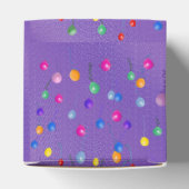 Cheerleader, Paarse en ballonnen Bedankdoosjes (Bovenkant)