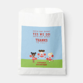 Cheerleader Party Bedankzakje