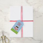 Cheerleader Party Cadeaulabel (Met Touw)