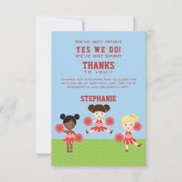 Cheerleader Party Kaart