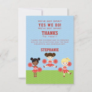 Cheerleader Party Kaart