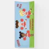 Cheerleader Party Spandoek (Verticaal)