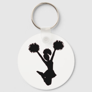 Cheerleader personaliseren sleutelhanger