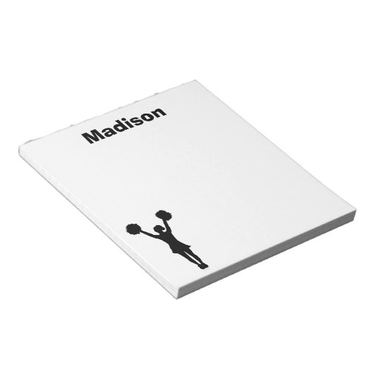 Cheerleader Persoonlijk Notitieblok (Schuin)