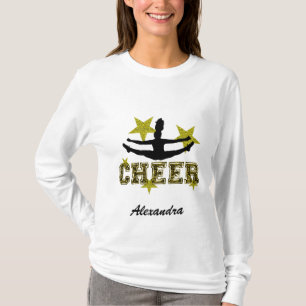 Cheerleader Persoonlijke lange hoes T-Shirt