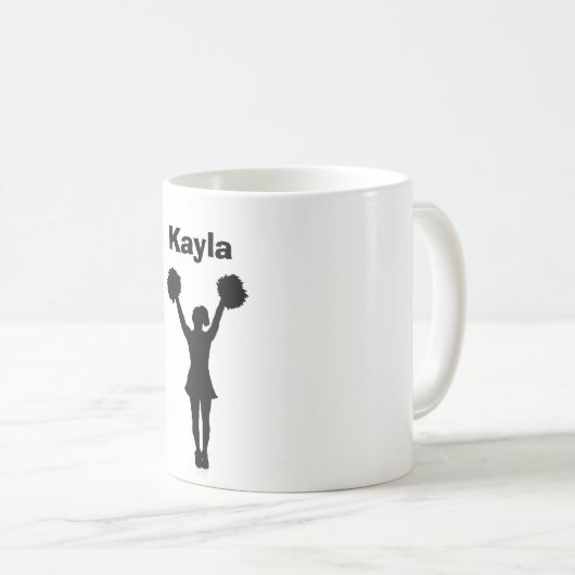 "Cheerleader" - persoonlijke politieagent Koffiemok (Voorkant rechts)