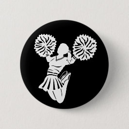 Cheerleader-pin Ronde Button 5,7 Cm