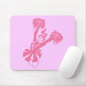Cheerleader Pink Muismat (Met muis)