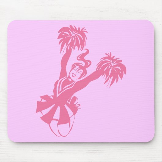 Cheerleader Pink Muismat (Voorkant)