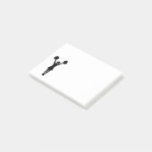 Cheerleader Post-it Notes (Schuin)