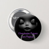 Cheerleader Prayers is Magisch Ronde Button 5,7 Cm (Voorkant /achterkant)