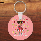 Cheerleader Princess Sleutelhanger (Voorkant)