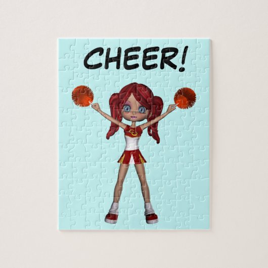 Cheerleader Puzzle Legpuzzel (Verticaal)