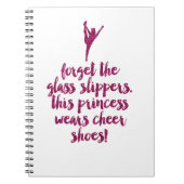 Cheerleader Quote Notitieboek (Voorkant)