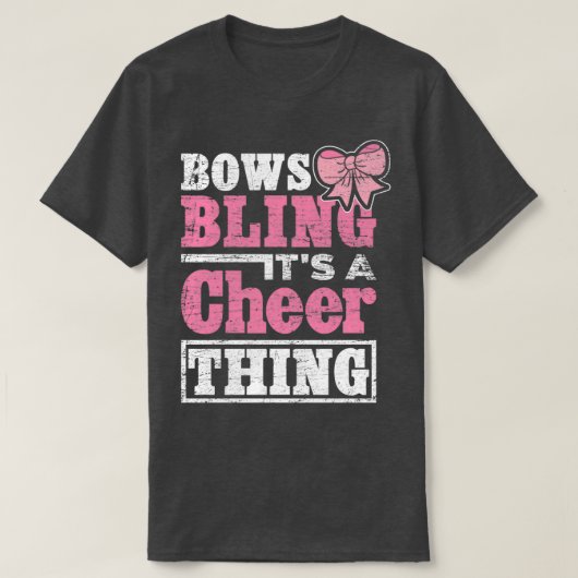 cheerleader ribbon t-shirt (Design voorkant)