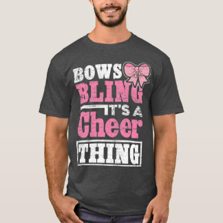 cheerleader ribbon t-shirt