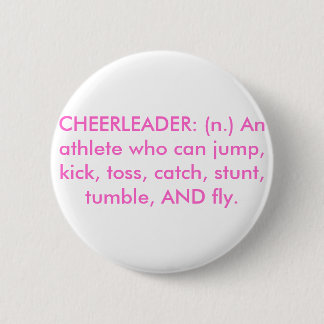 CHEERLEADER RONDE BUTTON 5,7 CM