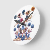 Cheerleader Ronde Klok (Hoek)