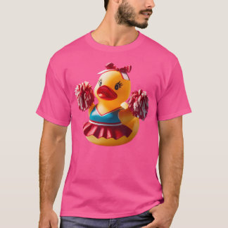 Cheerleader Rubber Eend Cheerleading Cheer Eendje T-shirt