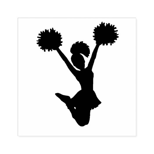 Cheerleader Rubberstempel (Afrduk)