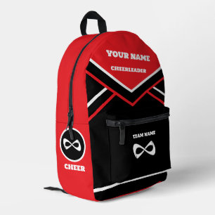 CHEERLEADER RUGZAK JUICHT KLEUREN ROOD