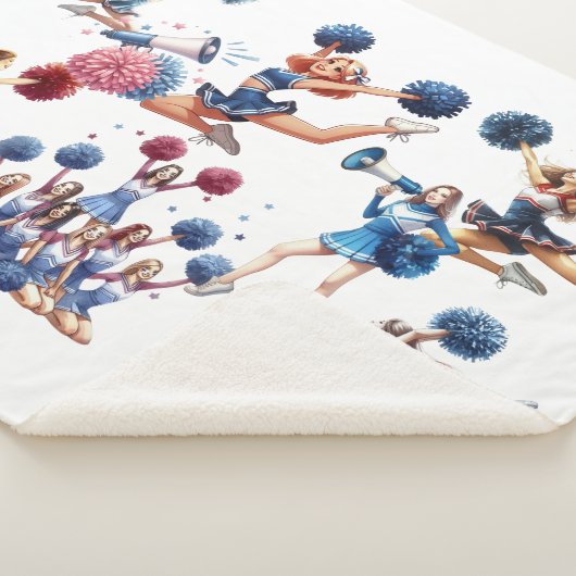 Cheerleader Sherpa Deken (3/4)