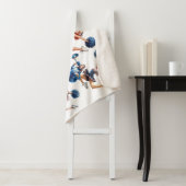 Cheerleader Sherpa Deken (In situ)